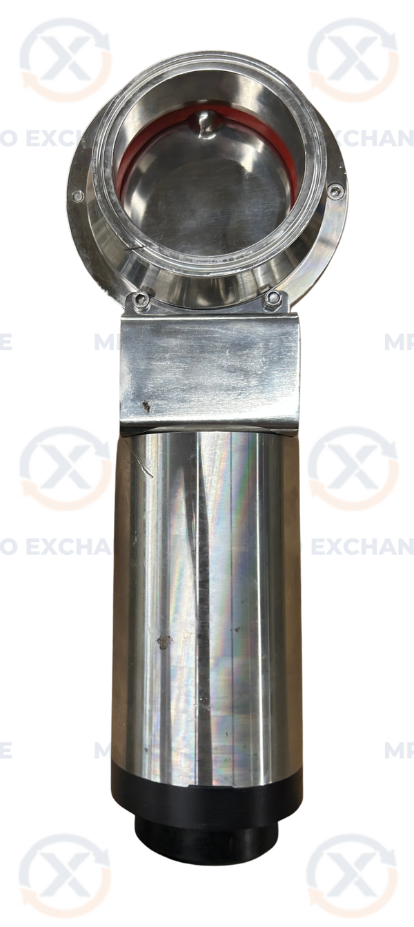 Cipriani Harrison 9C440/38/22 Pneumatic Actuated Sanitary Butterfly Valve 4 in Tri-Clamp AISI 316L