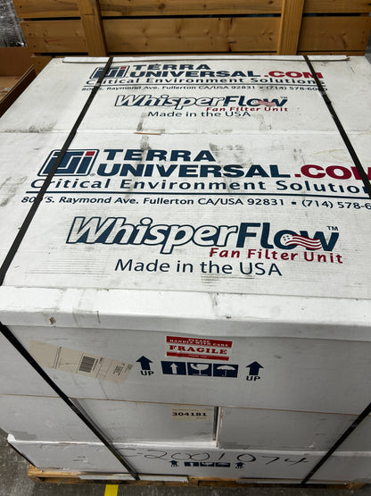 Terra Universal 6601-23-U Fan Filter Unit 120 V Appears Unused