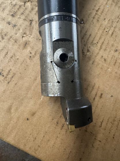 Tecnara Offset Boring Head 150-340-6 / ABH-40 | CAT50 | 1.654 In. to 2.165 In. Boring Range | Orientation: Axial