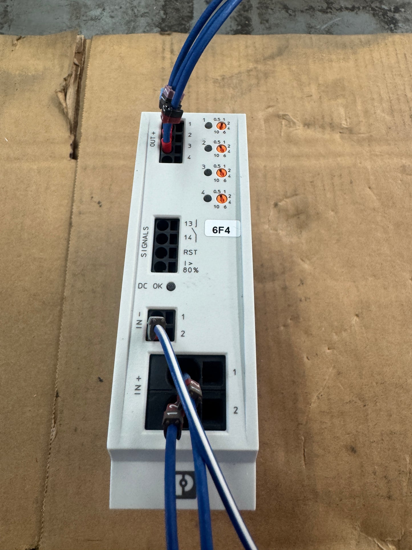 Phoenix Contact CBM E4 24DC/0.5-10A NO-R Electronic Circuit Breaker 24 V DC Untested Surplus