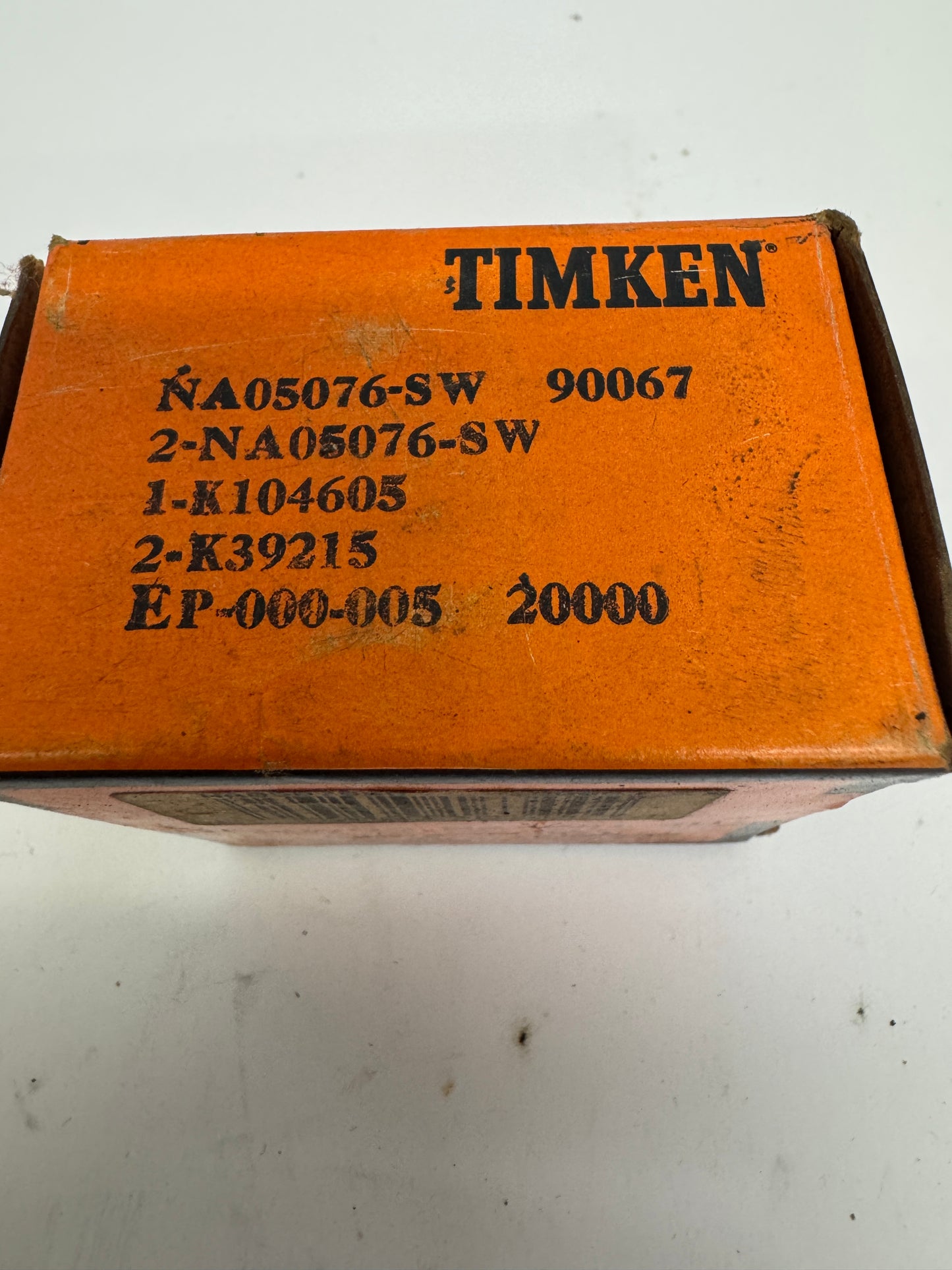 Timken Tapered Roller Bearing Cone NA05076-SW 3/4 In. Bore x 2-1/2 In. OD
