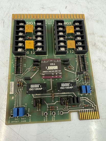 Giddings and Lewis Linear Isolator Circuit Board 501-04172-00 / 502-03326-00