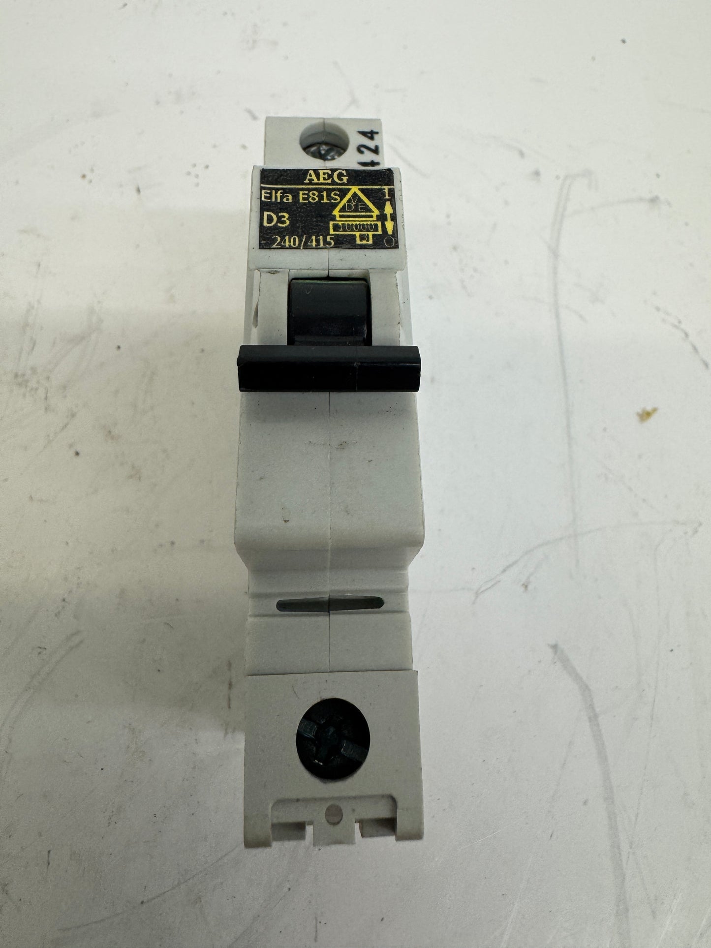 AEG Miniature Circuit Breaker ELFA-E81S-D3 240/415V AC
