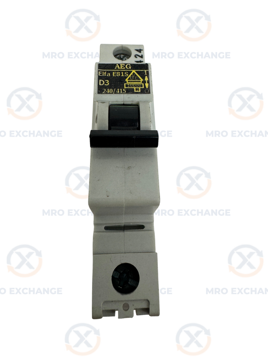 AEG ELFA-E81S-D3 Miniature Circuit Breaker 240V AC / 415V AC