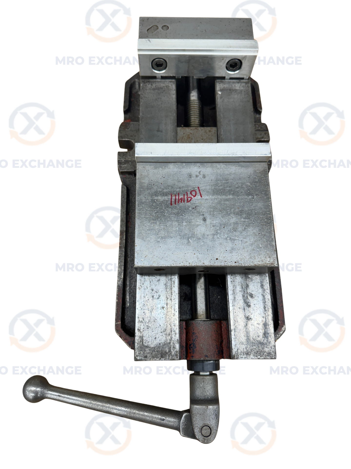 TE-CO Mfg Machine Vise PWS-6900 | 6 In. Jaw Width, 9 In. Jaw Opening m00839