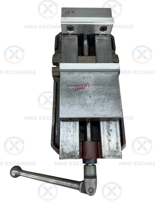 TE-CO Mfg Machine Vise PWS-6900 | 6 In. Jaw Width, 9 In. Jaw Opening m00839