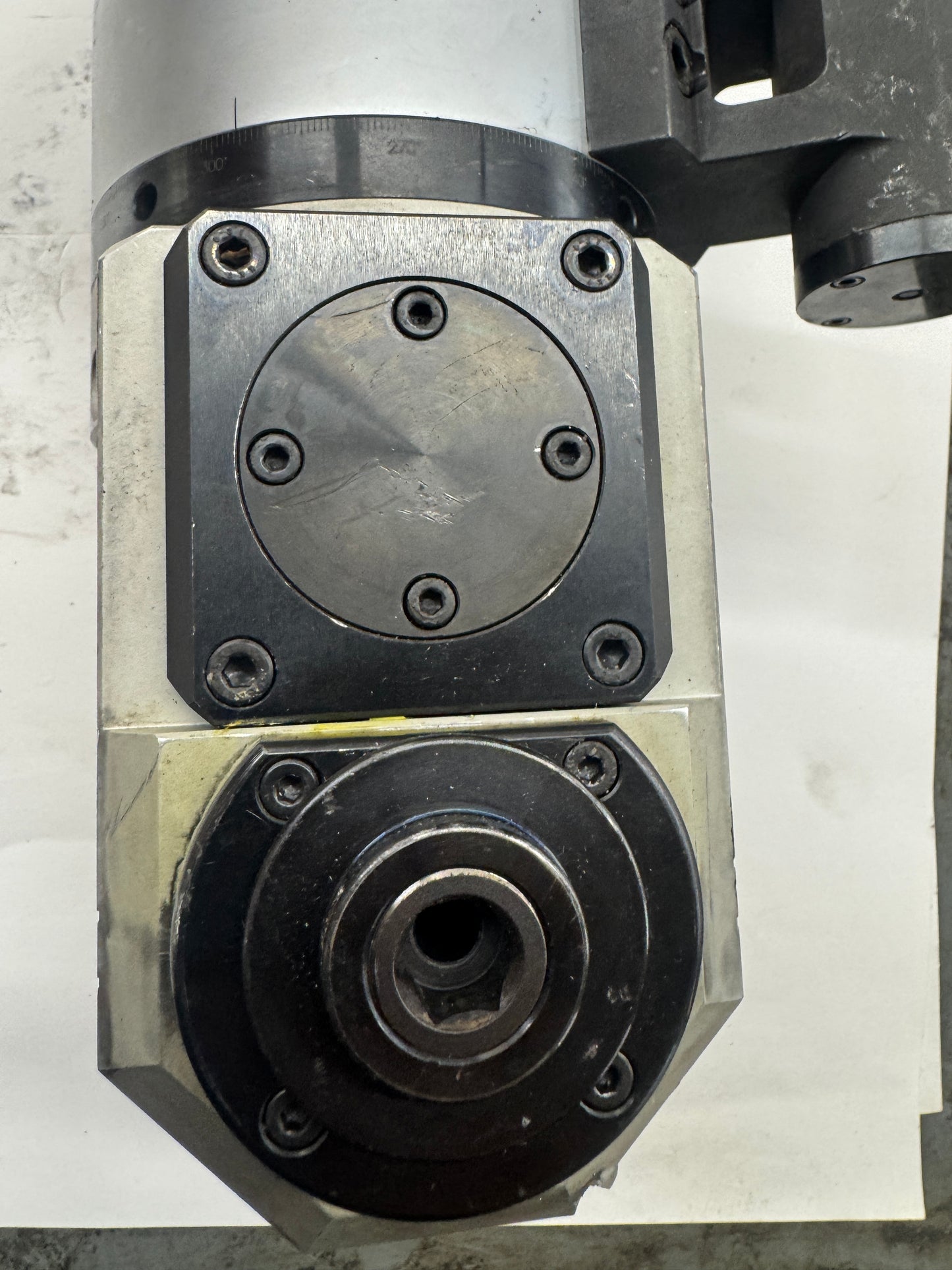 Big Daishowa Right Angle Head BCV50-AG90/HMC1.250-230S | CAT50 | 1-1/4 In. HMC Collet Chuck Output | Orientation: Radial