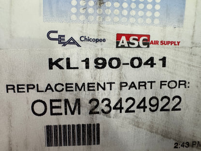 ASC Air Supply Compressor Coolant Oil Filter Element KL190-041 4.49 In. OD x 9.13 In. H