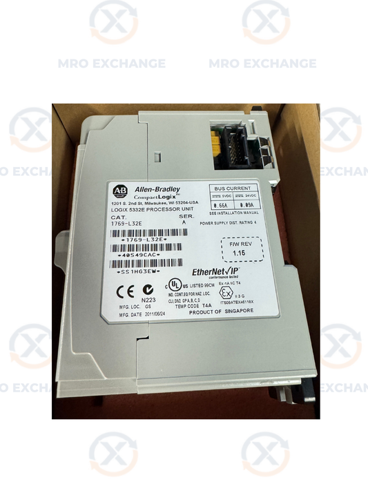 Allen-Bradley CompactLogix Processor 1769-L32E 5Vdc / 24Vdc