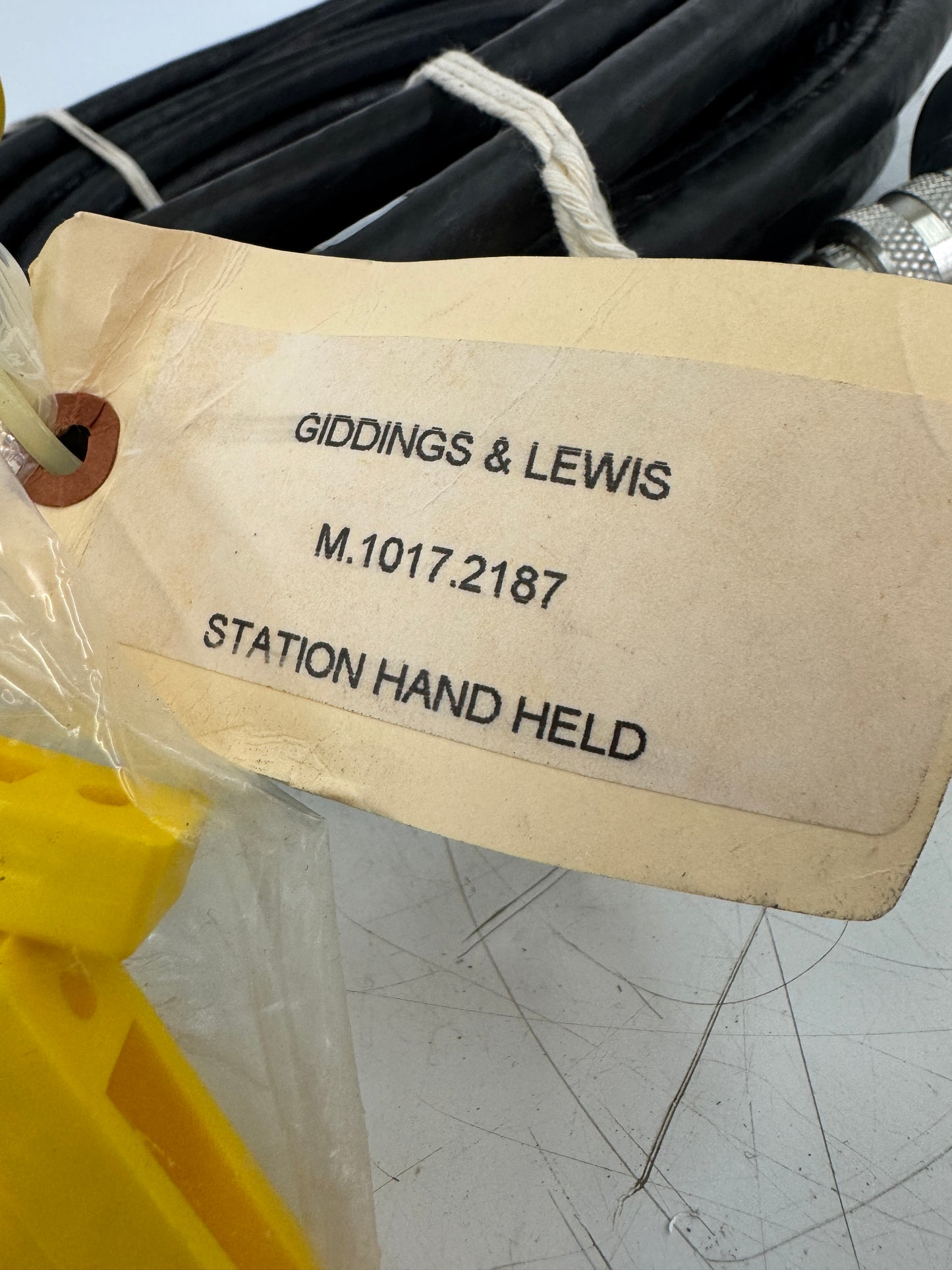 Giddings & Lewis Station Hand Held Operator Pendant M.1017.2187