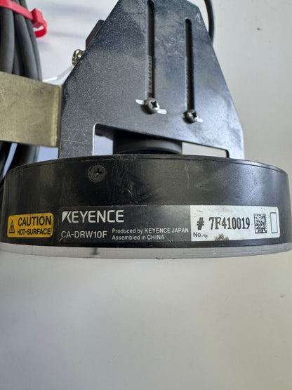 Keyence Ring Light Illuminator CA-DRW10F 24 VDC