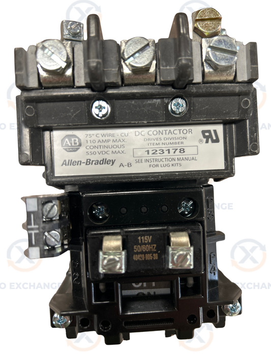 Allen-Bradley DC Drive Contactor 1395-123178