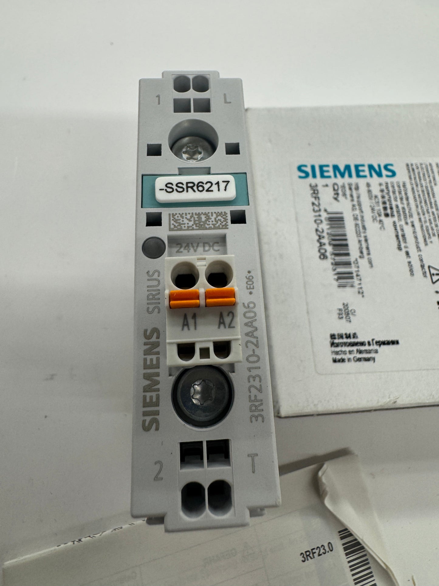 Siemens Solid State Contactor 3RF2310-2AA06
