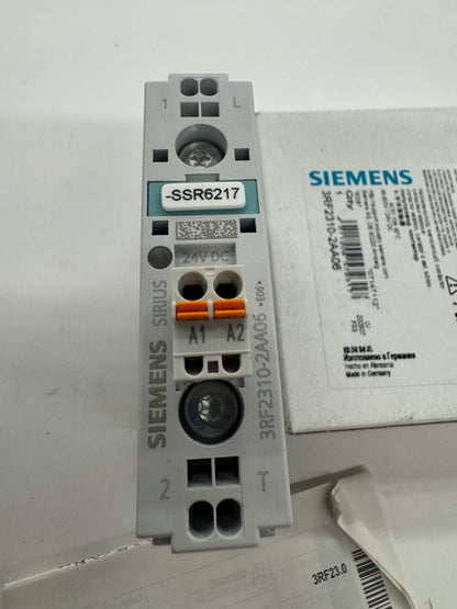 Siemens Solid State Contactor 3RF2310-2AA06
