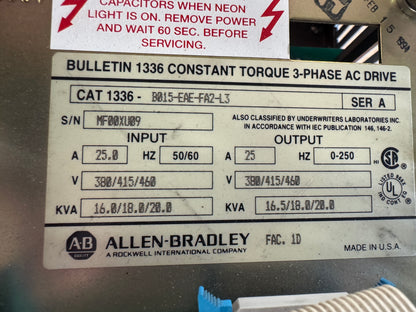 Allen-Bradley 1336-B015-EAE-FA2-L3 AC Drive