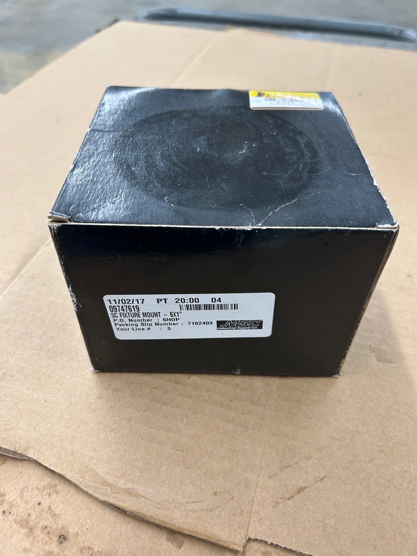 Interstate 5C Collet Fixture Mount 09747619 | 6 In. Face Diameter, 1 In. Head Length
