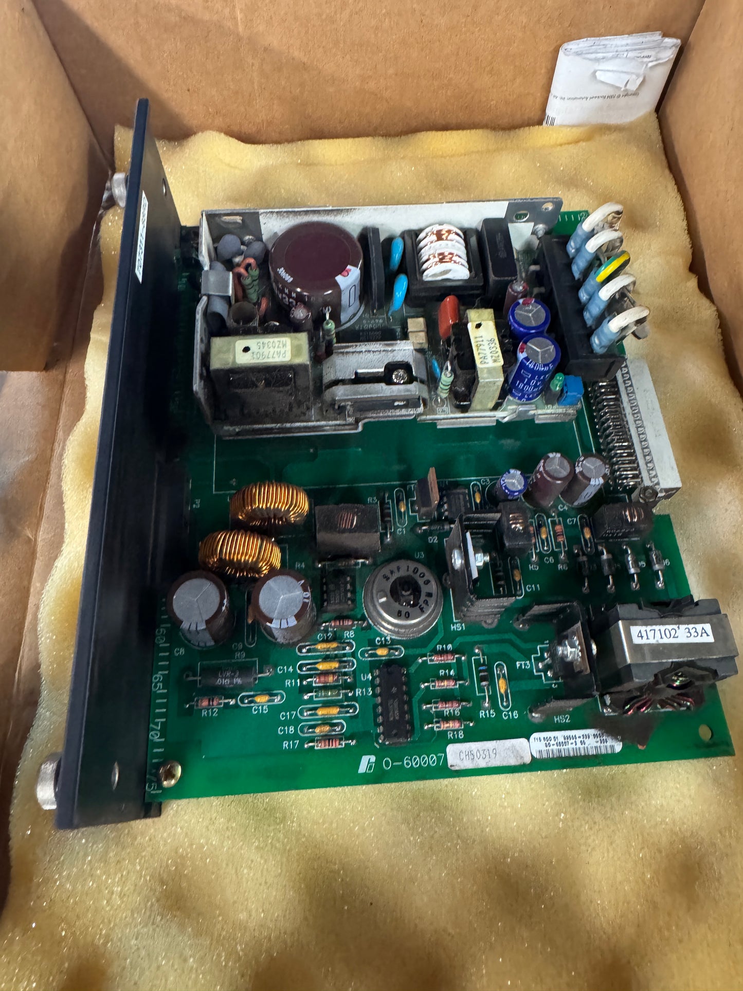 Reliance Electric PMI AutoMax Power Supply Board 0-60007-3 115 VAC