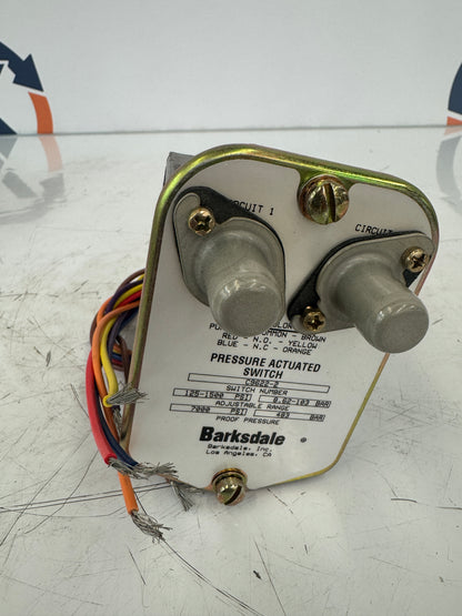 Barksdale Pressure Actuated Switch C9622-2 1/4 in. NPT Female 7000 PSI Proof Pressure m00383
