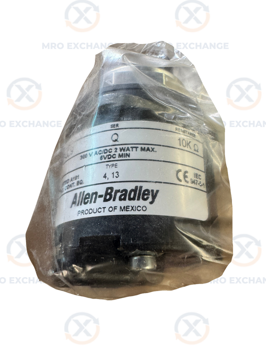 Allen-Bradley Potentiometer 800T-U29 300V AC/DC