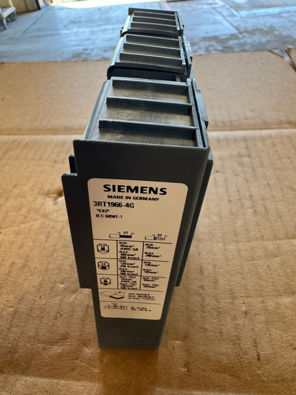Siemens 3RT1966-4G Box Terminal Block Untested Surplus