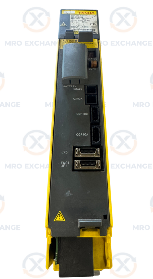 Fanuc A06B-6114-H209 Servo Amplifier Module Untested Surplus