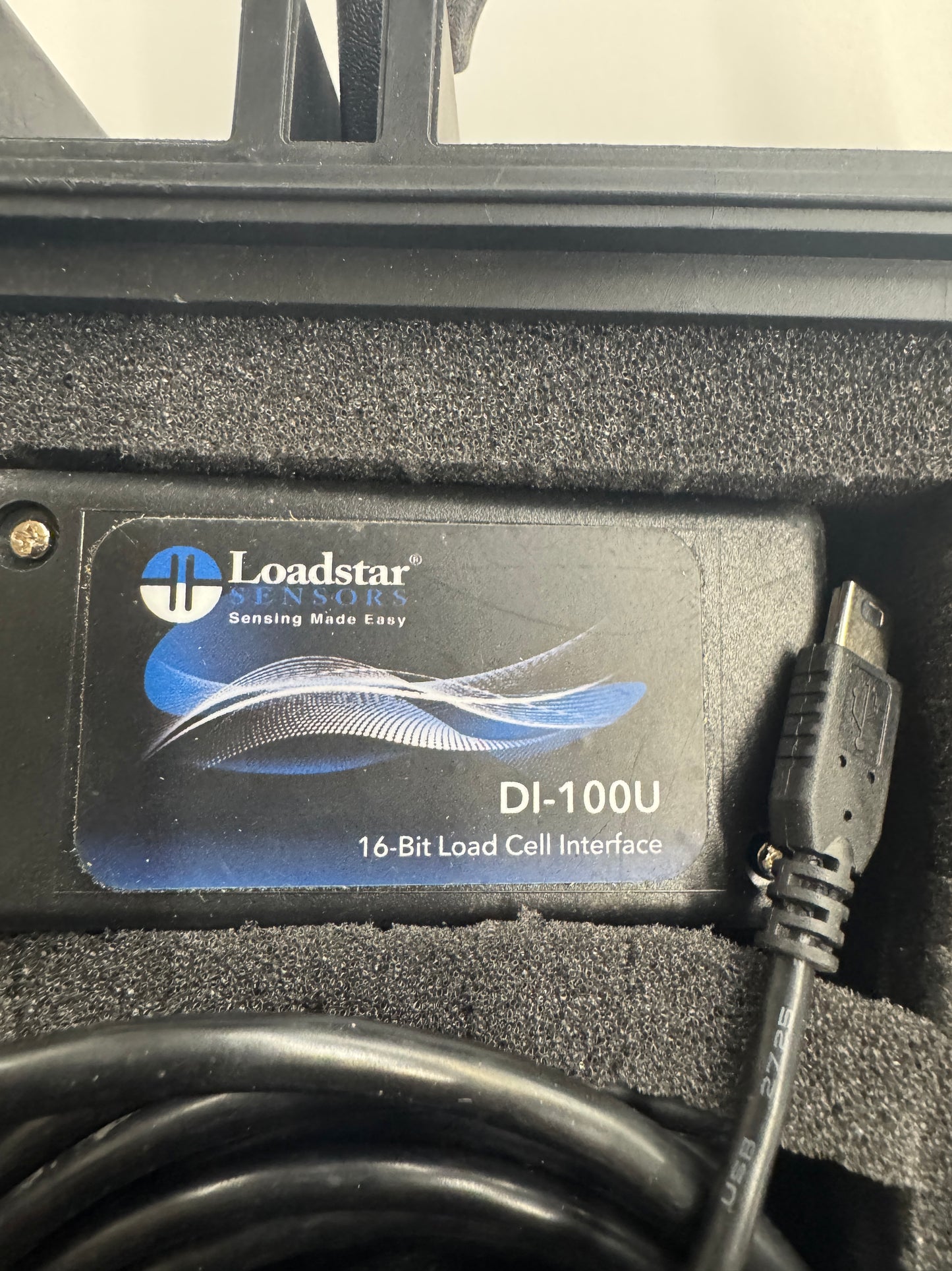 Loadstar Sensors S-Beam Load Cell Kit RAS1-05KS-S 5,000 Lb Capacity 16-Bit