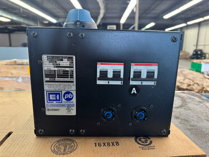 E+I Engineering IMPB-T-V2-2.A.30A.2P-2.C Busway Tap Off Unit 208/120V Untested Surplus 01749