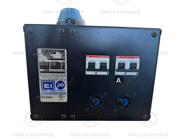 E+I Engineering IMPB-T-V2-2.A.30A.2P-2.C Busway Tap Off Unit 208V / 120V