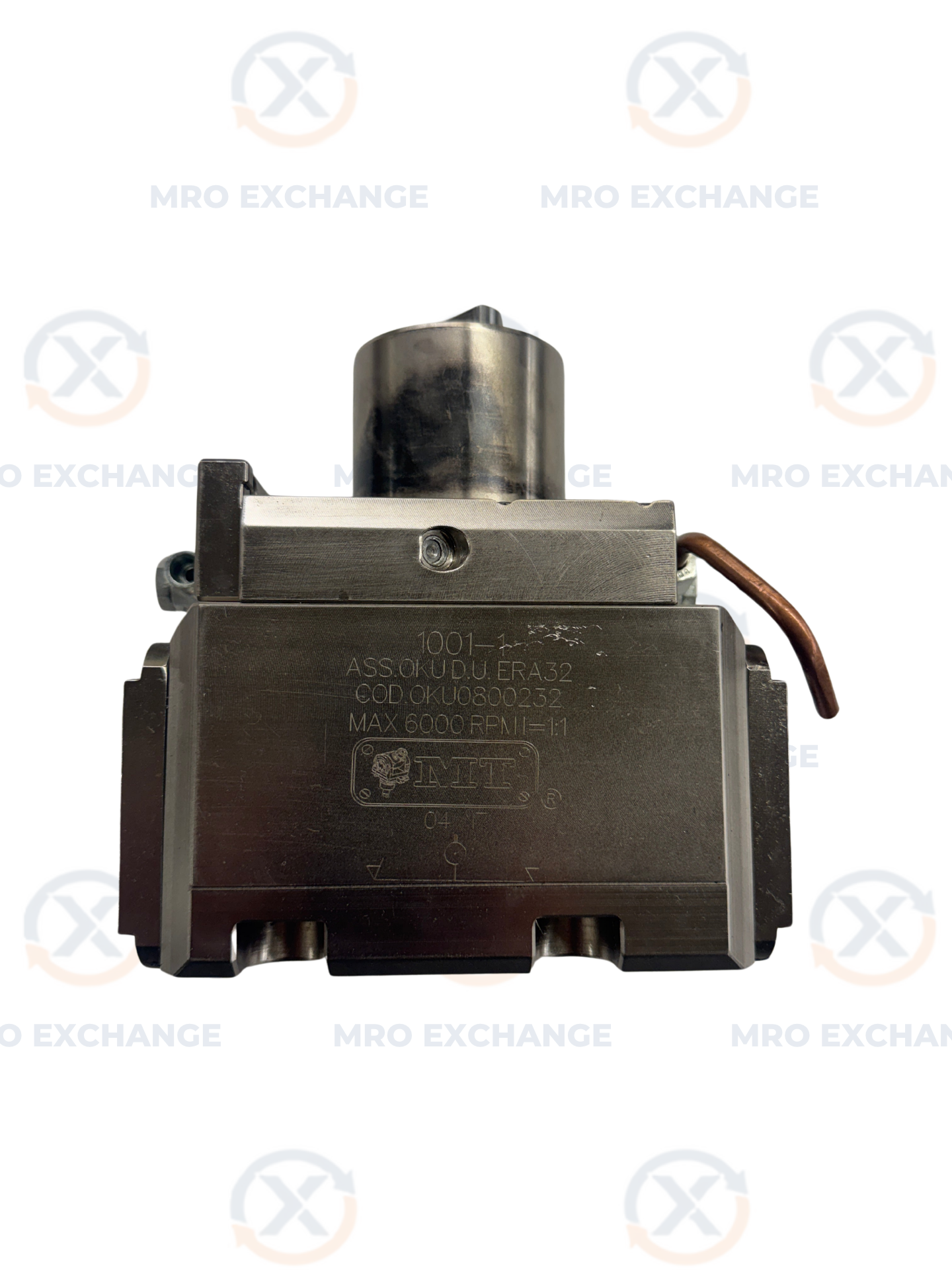 MT Marchetti Live Tool Holder OKU0800232 | ERA32 Twin Output | Orientation: Axial | Coolant Through 1001-1