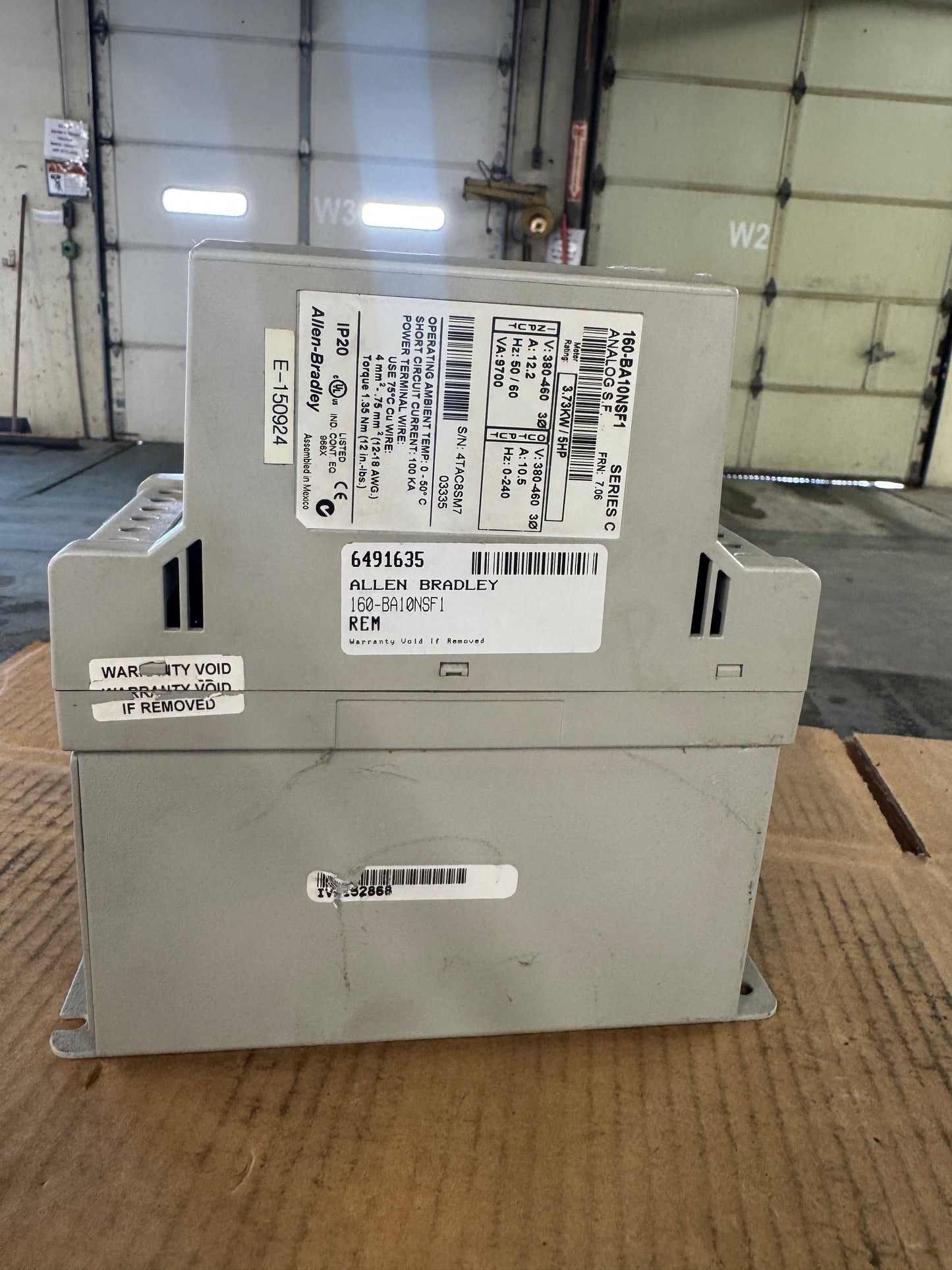 Allen-Bradley AC Drive 160-BA10NSF1 - 5 HP Variable RPM