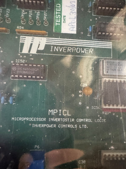 Inverpower Controls Ltd. Microprocessor Control Logic Board MPICL