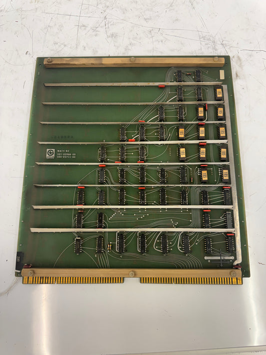 Giddings and Lewis Math Board Circuit Board Assembly 501-02988-00 / 502-02733-00