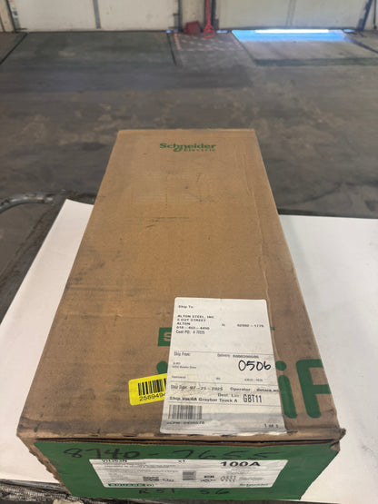 Square D Heavy Duty Safety Switch VH363N 600V