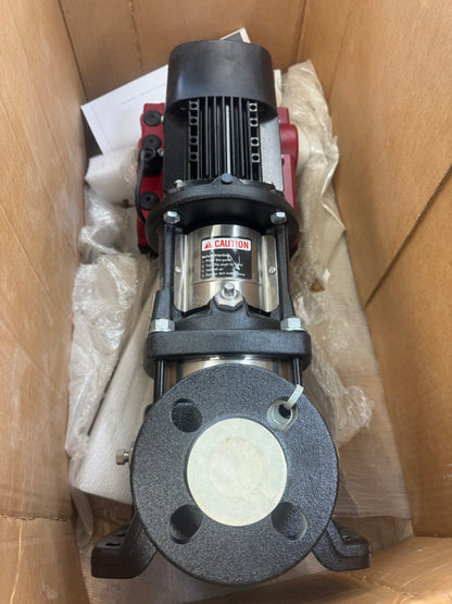 Grundfos CRE1-4 N-FGJ-A-E-HQQE Vertical Multistage Centrifugal Pump with Integrated Variable Speed Drive