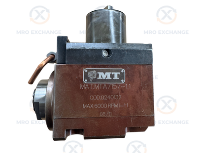 MT Marchetti Live Tool Holder MTA715 / COD.02240132 | ER32 Collet System, 3 to 20 mm Clamping Range | Orientation: Axial | Coolant Through A7157-11