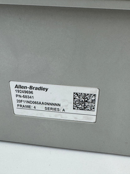 Allen-Bradley Variable Frequency Drive 20F11ND065AA0NNNNN 480V 3-Phase