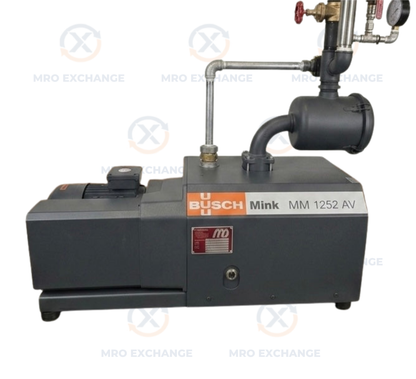 Busch Dry Claw Vacuum Pump MM 1252 AV 2 In. Inlet