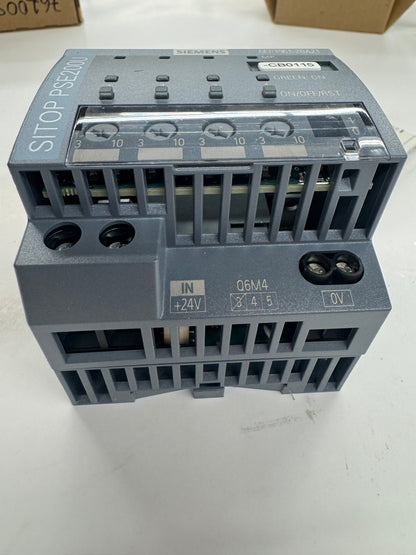 Siemens Selectivity Module 6EP1961-2BA21 24 VDC m01043