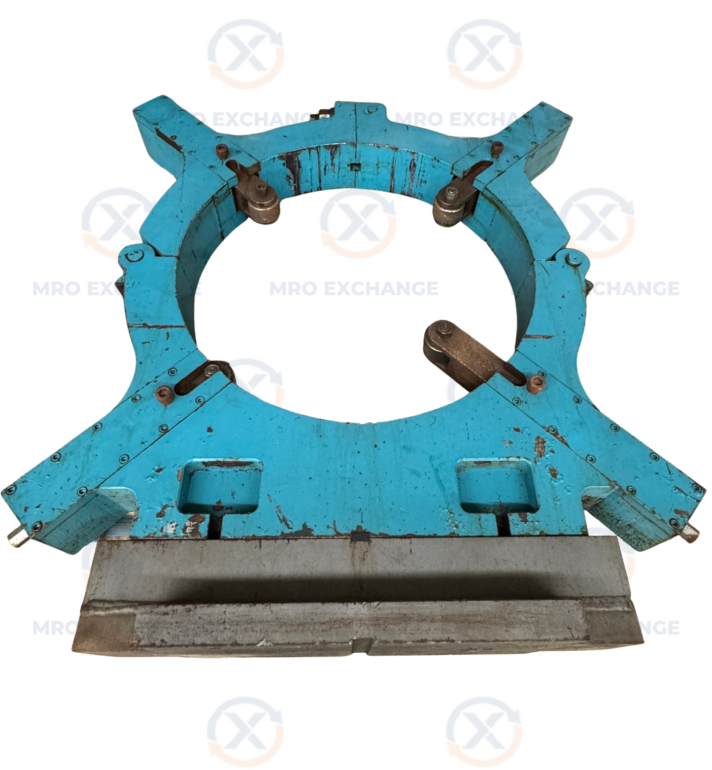 Lathe Steady Rest | 30 in. Bore Opening | Orientation: Axial
