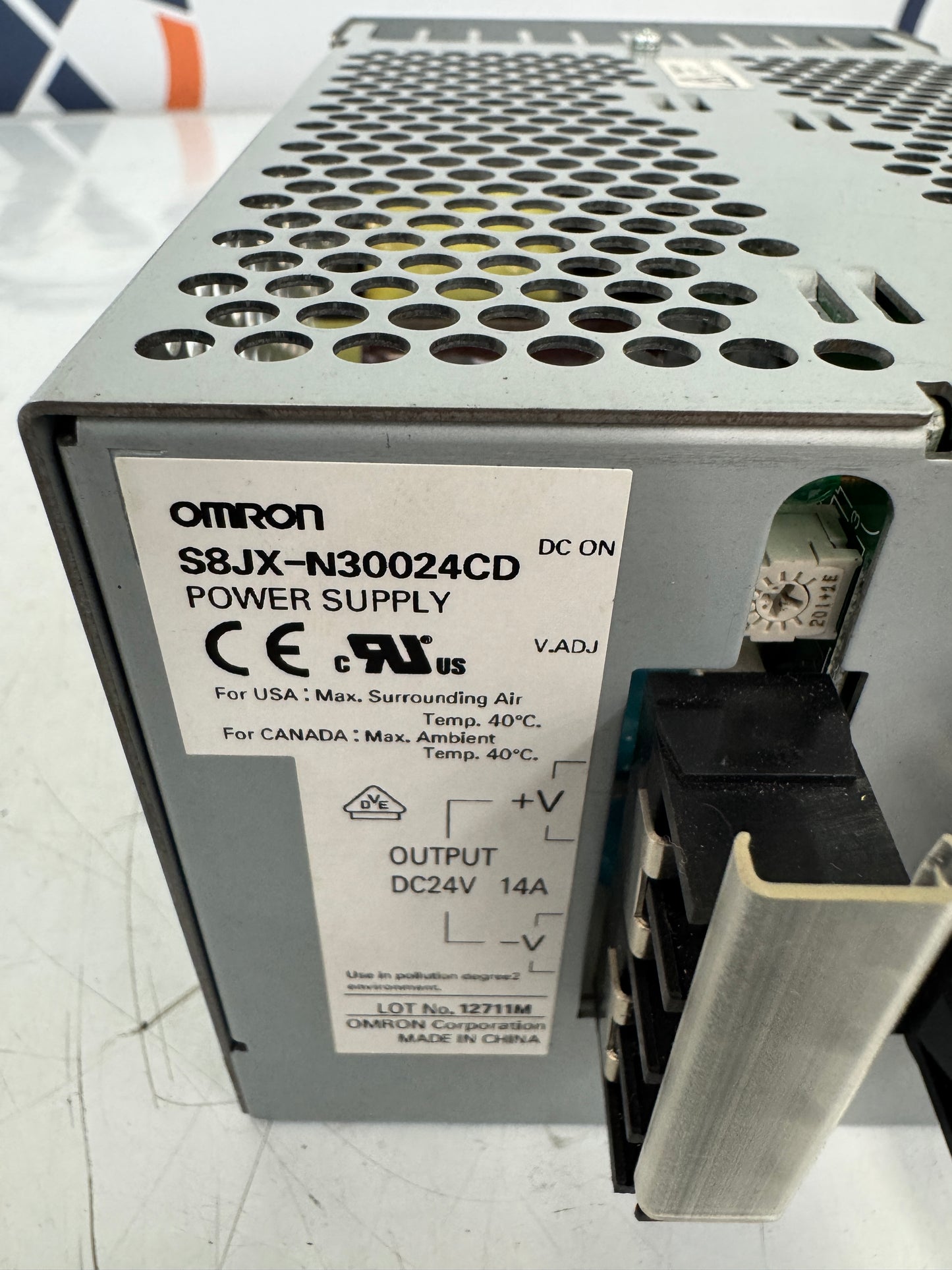 Omron Switching Power Supply S8JX-N30024CD
