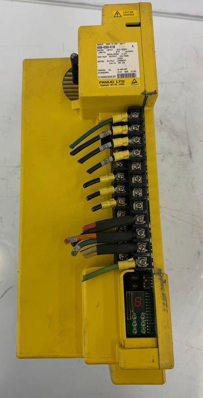 Fanuc A06B-6089-H106 Servo Amplifier Unit 200-230V AC, 3-Phase, 52.2A
