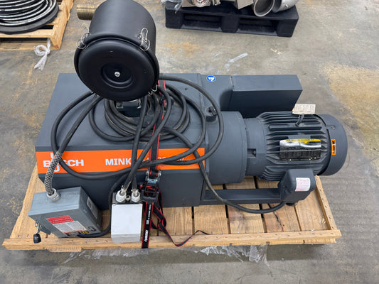 Busch Dry Claw Vacuum Pump MM1202.AV06.BBXX 75 Torr Ultimate Pressure Part Number 1342.913.131