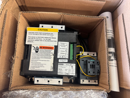 Siemens 72NG34AFA AC Semiconductor Elevator Motor Starter 200/230/460V Open Box Unused