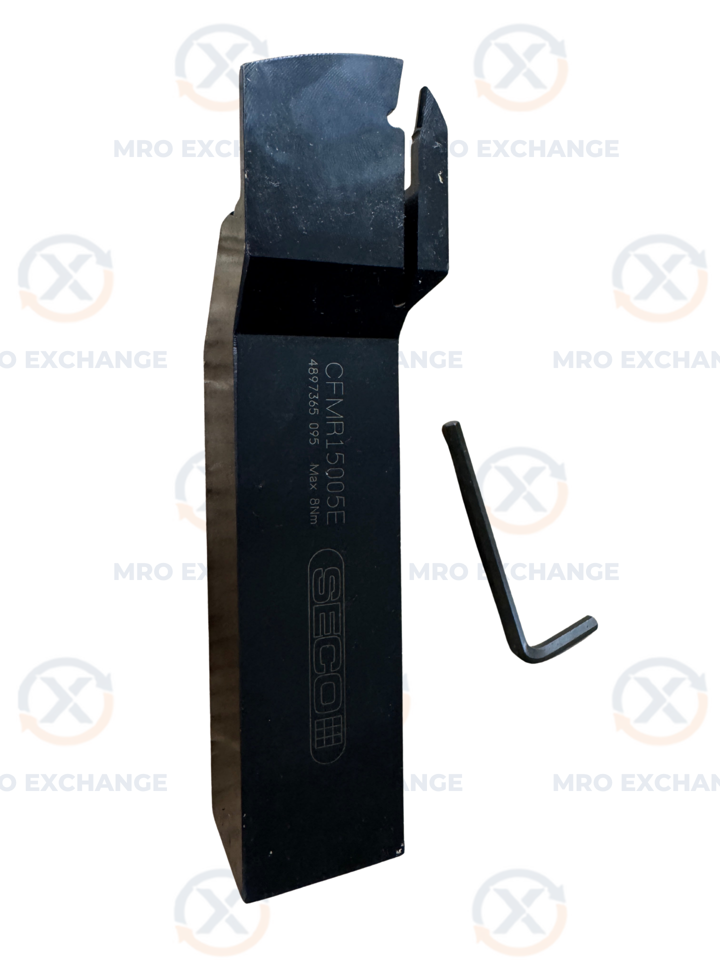Seco Tools Indexable Grooving Tool Holder CFMR15005E | 1.5 In. Shank, 5 mm Insert Width
