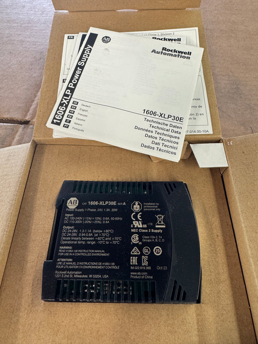 Allen-Bradley Power Supply 1606-XLP30E