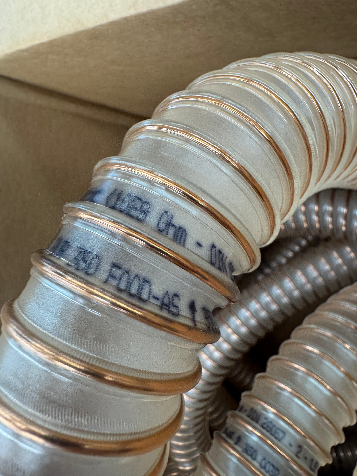 NORRES Polyurethane Suction Hose 350-0038-0000 1.5 In. ID 23.7 PSI