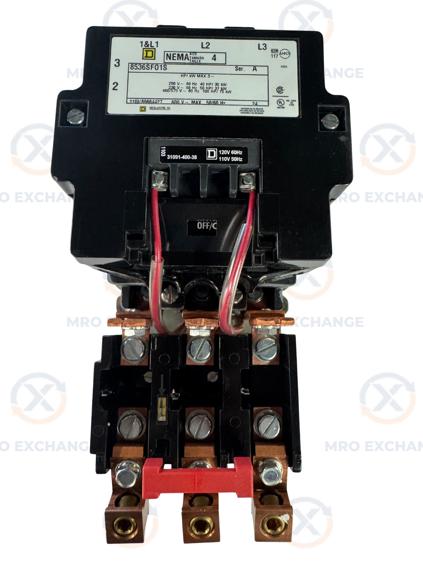 Square D NEMA Size 4 Motor Starter 8536SF01S