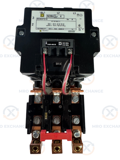 Square D NEMA Size 4 Motor Starter 8536SF01S