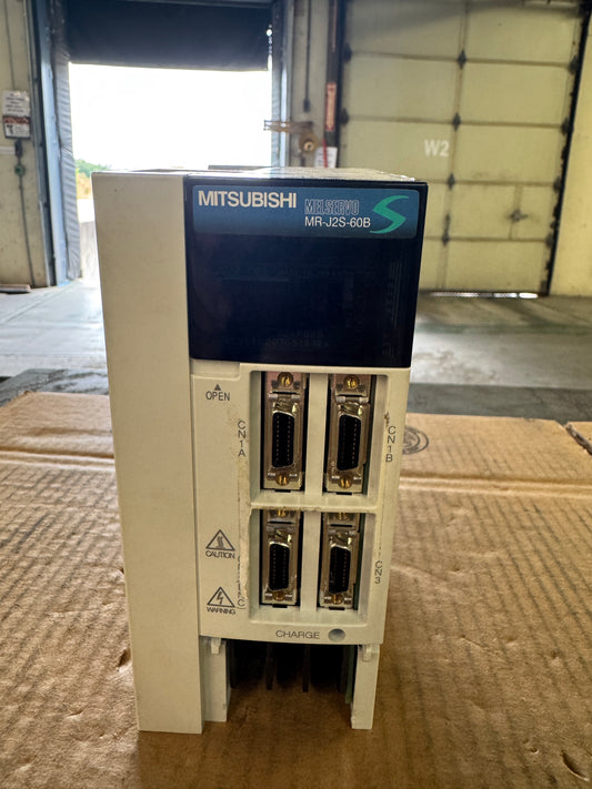 Mitsubishi MR-J2S-60B AC Servo Amplifier 200-230 VAC Untested Surplus