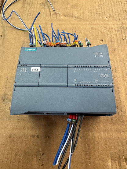 Siemens 6ES7215-1AG40-0XB0 Compact CPU 24 VDC Untested Surplus